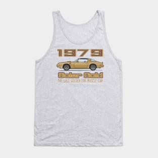 Factory Colors-Solar Gold w. Gold Graphics Tank Top